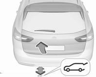 Otomatik şanzımana sahip araçlarda arka kapak ancak araç dururken ve vites kolu P konumundayken çalıştırılabilir. Elektrikli arka kapak çalışırken sinyal lambaları yanıp söner ve uyarı sesi duyulur.
