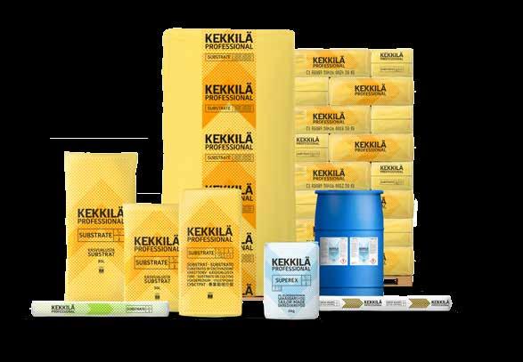 Kekkilä Professional paketleri Kekkilä Professional ürünleri kolaylıkla diğerlerinden ayırt edilebilir.