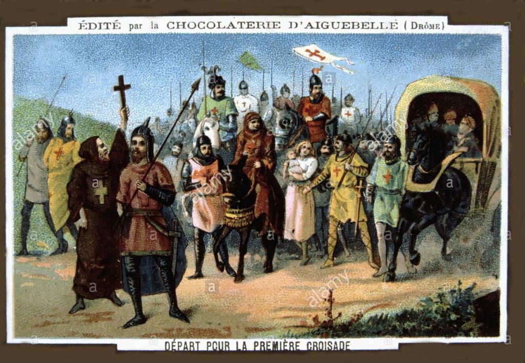Anadolu da Harekat: Haziran ayının sonunda Haçlı ordusu Kudüs e gitmek için yürüyüşe başladı.10 Nisan da haçlılar önce Anadolu Selçuklu Devleti nin başkenti İznik i kuşattılar.
