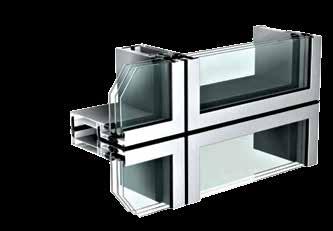 Elegance 72 Panel Cephe / Unitized façade Elegance 72 sistemi, fabrika ortamında üretimin sağladığı avantajlar ile şantiyede hızlı ve modüler uygulama olanağı sağlayan bir panel cephe sistemidir.