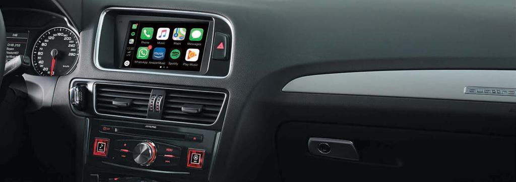 Audi için Premium Çözümler Audi A4 / A5 için Orijinal navigasyon sistemine sahip