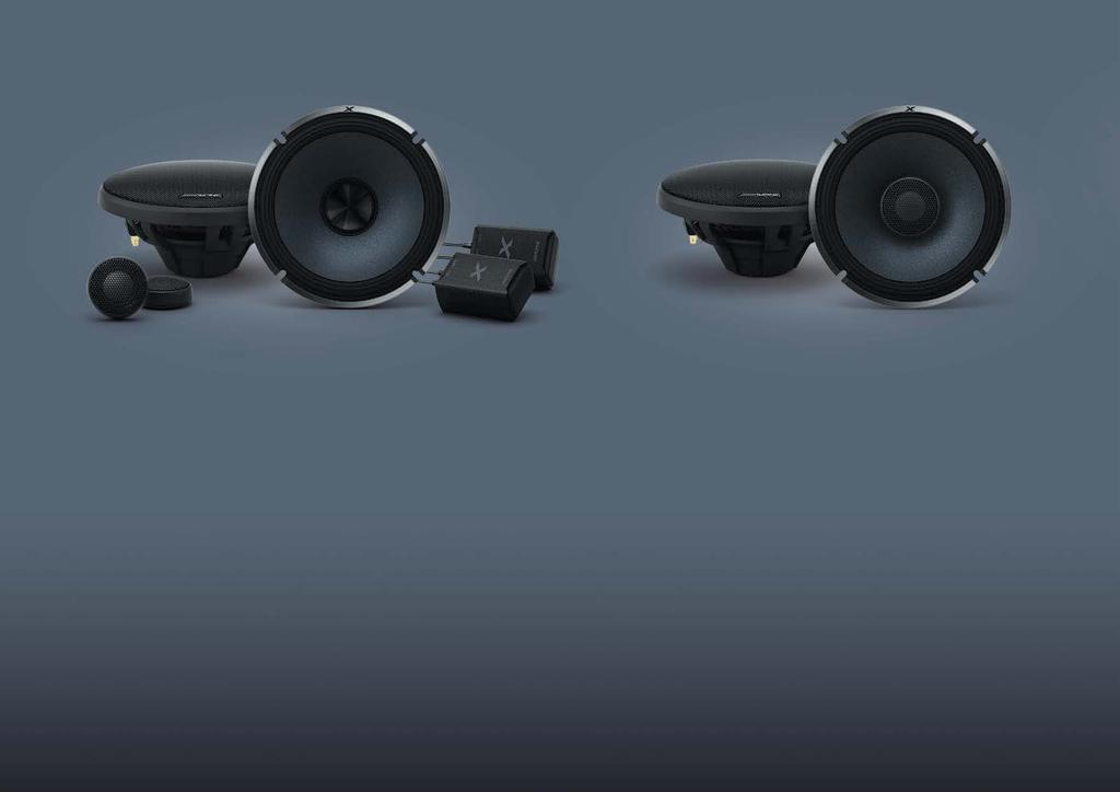 X Serisi: Üst Düzey Ses Deneyimi En yüksek dinamikleri ve ses kalitesini sağlamak üzere tasarlanan Alpine ın yeni amiral