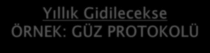 Yıllık Gidilecekse ÖRNEK: GÜZ PROTOKOLÜ ULUDAĞ ÜNİVERSİTESİ FARABİ DEĞİŞİM PROGRAMI Kabul Eden Yükseköğretim Kurumunda Alınacak Dersler (X Üniversitesi) ÖĞRENİM PROTOKOLÜ Gönderen Yükseköğretim
