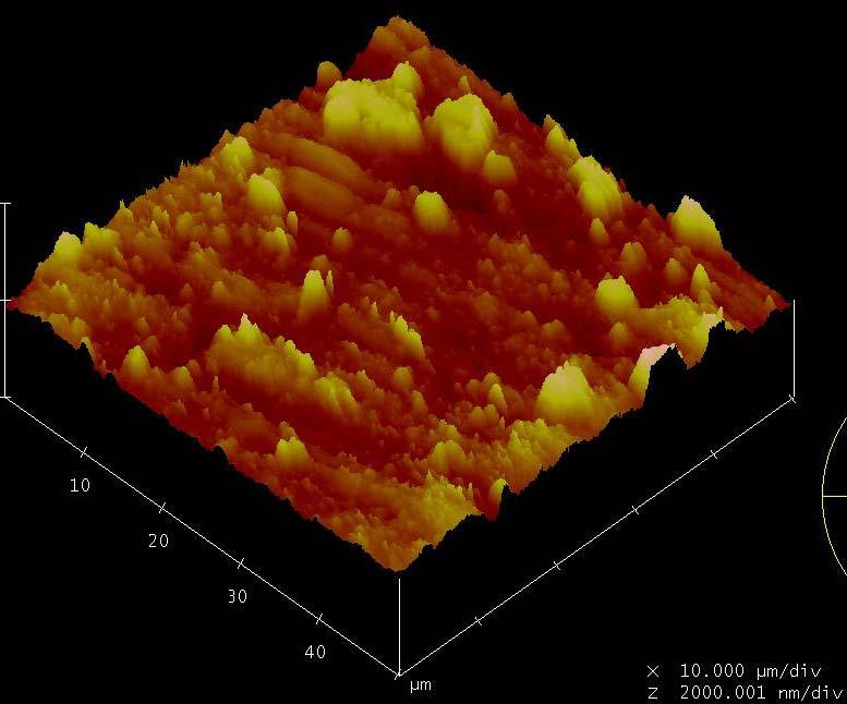 sonrası AFM görüntüsü Resim 32.