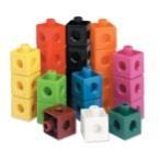 LER7586 Snap Cubes, Set of 1000 10 farklı renkte birbirleri ile her yönden bağlanabilen 2 cm lik renkli küpler.