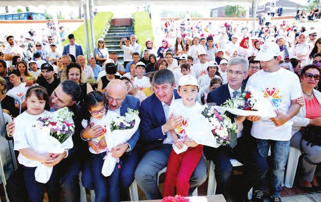 ncı Özel Çocuklar Bilim, Sanat ve Spor Festivali (ENFEST) başladı.