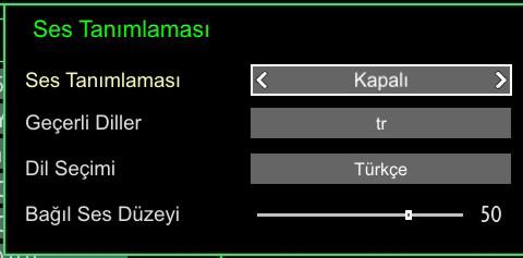 Kaynak Ayarlarını Yapılandırma Seçilen kaynak seçeneklerini etkinleştirebilir ya da devre dışı bırakabilirsiniz.