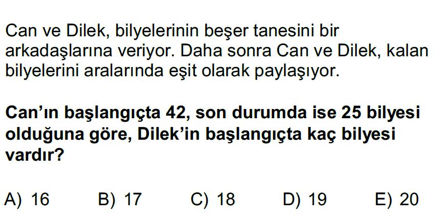 Bu çiftçinin bahçesine; ilk 3 günde diktiği fidanların sayısı, diktiği tüm fidanların