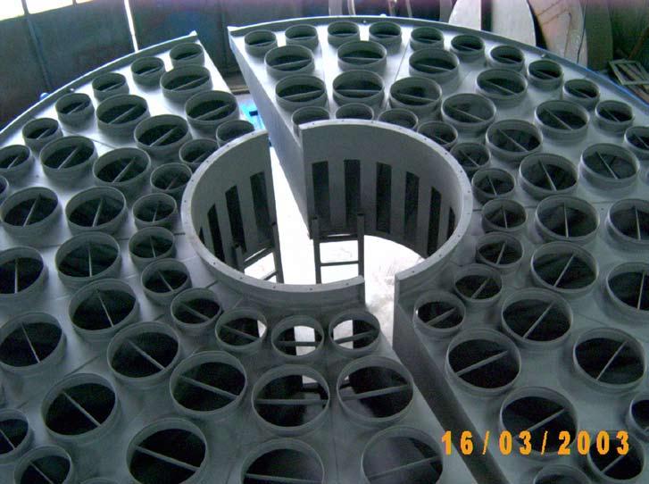 1) DÖNER EMİŞ ROTORLU FİLTRE (GF - GFS TİPİ): DÖNER-ROTOR EMİŞ SİSTEMLİ FİTRE Bu filtre sistemi bir çok endüstriyel donanımlarda, sunta tesislerinde, mdf