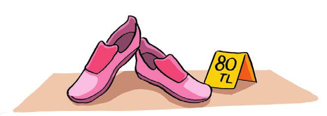 7. SINIF MATEMATİK 4.ÜNİTE. 50 TL'ye mal olan bir ayakkabı 80 TL'ye satılıyor. Bu satıştan % kaç kâr elde edildiğini bulunuz.