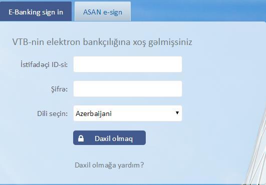 1. SİSTEMƏ QOŞULMA 1.1. İnternet Bankçılıq Sisteminə Bank VTB (Azərbaycan) (bundan sunra Bank adlandırılacaq) hesabı olan şəxslər qoşula bilər. 1.2.