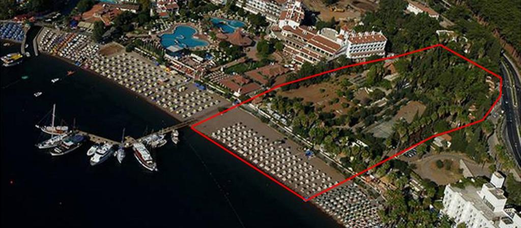 MARTI DIAMOND Muğla İli, Marmaris İlçesi, Kumlu Örencik Mevkiindeki 2469, 2471, 2472, 2473 parsel nolu 22.581 m2 alanlı taşınmazlarla ilgili olarak Marmaris Mal Müdürlüğü nce 07.01.