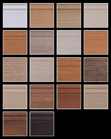 PVC 142 Naturel Oak PVC 140 Light Antique PVC 122 Ice Oak PVC KMF Bambu