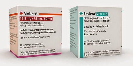 Paritaprevir/ Ritonavir/ Ombitasvir + Dasabuvir Çalışmaları Paritaprevir 15 mg: Potent NS3/4A proteaz inhibitörü Ritonavir 1 mg: Paritapirevir düzeylerini artırır (CYP3A inhibe eder) Günde tek doz