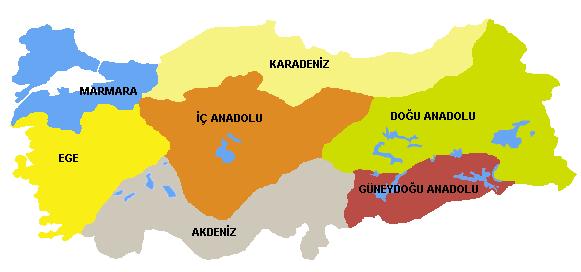 Türkiye de bölgelere göre pestisit