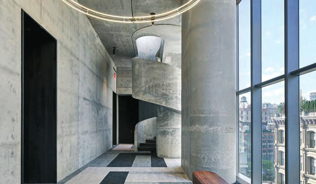 HABERLER NEWS New York ta yeni binalar betonu göstermek için inşa ediliyor Dünyanın önde gelen mimarları Tadao Ando, Herzog & de Meuron, Foster + Partners çelik ve camı dışlayarak beton ormanı