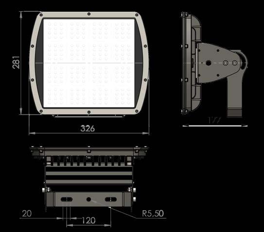 Yüksek Verimli Led Projektörler LPSR1 SERIES