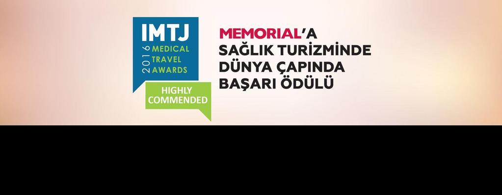 Na godišnjim dodjelama priznanja Renomiranog časopisa iz oblasti zdravstvenog turizma International Medical Travel Journal - IMTJ (IMTJ)Memorial Zdravstvena Grupacija je dobitnik nagrade za najbolju