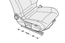 Ön yolcu koltuğuna "yüzü yola dönük" konumda bir çocuk koltuğu yerleştirirken, aracın koltuğunun, ileri geri ayarını ortada ve sırtlığını dik biçimde ayarlayınız ve ön yolcu Airbag'ini devrede