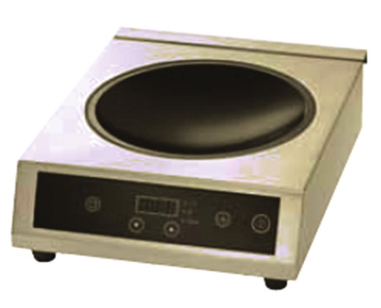 Güvenlik kilidi Zaman ayarı stainless steel body Glass hob 10-step power function between 500-3500 w 10-step temperature settings between 60 0 C- 240 0 C 9 İNDÜKSİYONLU WOK PİŞİRİCİ INDUCTION WOK