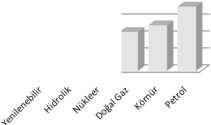 Bu kaynaklar içinde kömür, rezerv ömrü bakımından birinci ve tüketimin karşılanması bakımından ikinci en önemli enerji kaynağıdır.