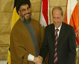 Lübnan Genel Seçimleri ve İran Hasan Nasrullah ve Michel Aoun 2006 yılında imzaladıkları Uzlaşı Belgesi nden beri müttefiklerdir.