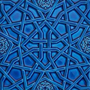 Available in a range of colours, these Turkish tile patterns in