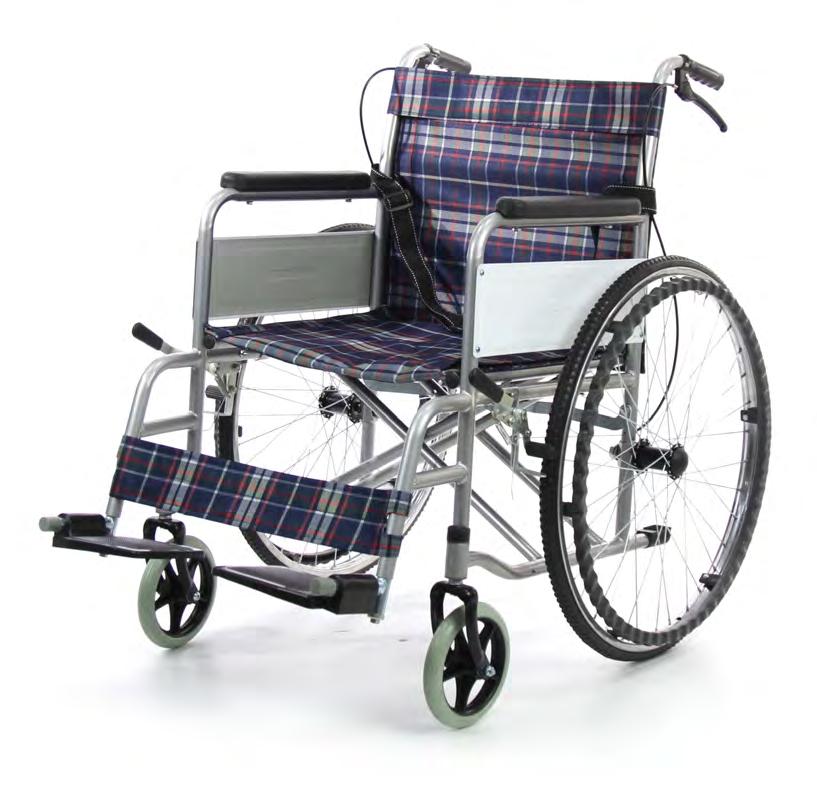W210E WOLLEX MANUEL Tekerlekli Sandalye Kolay katlanabilir makas