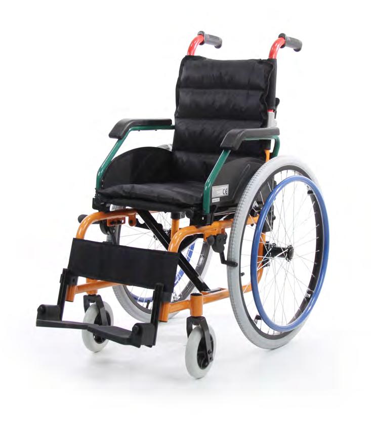W980 WOLLEX ALÜMİNYUM Manuel Tekerlekli Sandalye (Hafif)