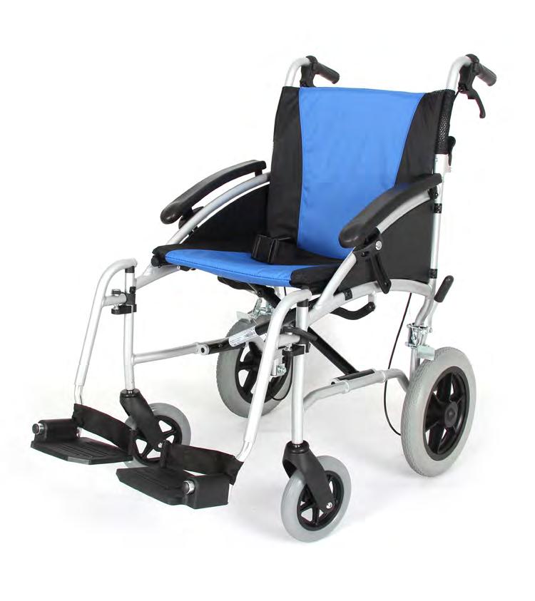 WG-M316 WOLLEX ALÜMİNYUM Manuel Tekerlekli Sandalye (Hafif)