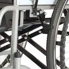 Opsiyonel Baş Desteği Manuel tekerlekli sandalye iç ve dış