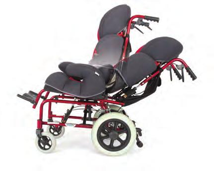 W258 WOLLEX PEDİATRİK Manuel Tekerlekli Sandalye Sırt ve oturma