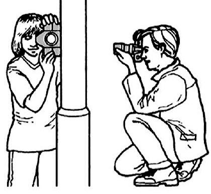 Fotoğraf Makinesini Tutma Yöntemleri Fotoğraf makinesi düşük ışık koşullarında, net