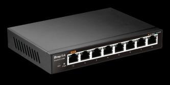 Paket İçeriği 8 portlu Smart Lite Giga Switch, IEEE 802.3u / ab Fast Ethernet ve Gigabit Ethernet özelliklerinin her ikisini de karşılayan standart bir anahtardır.