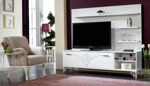 Unit Konsol & Aynası Console & Mirror G: 180,8 Y: 80,4 D: