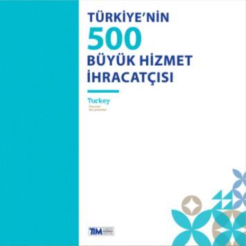 İlk 500 hizmet ihracatçısına sertifika verilecektir.