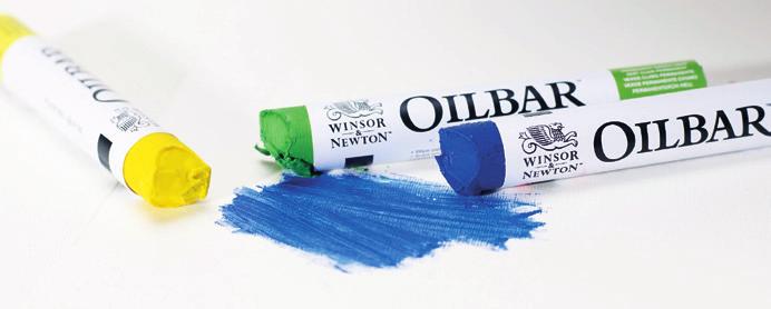 WINSOR & NEWTON ARTISTS OILBAR YAĞLI BOYALAR Oilbar yüzeylere doğrudan çizme ve boyama yapmaya olanak sağlar. Oilbar kremsi doygunluğu ile zengin pigment oranına sahiptir.