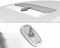 Açılma veya kapanma hareketini durdurmak için düğmeye bir defa daha basın. Kaldırmak veya kapatmak q veya r düğmesine basın: sürgülü açılır tavan (sunroof) otomatik olarak yükseltilir veya kapanır.