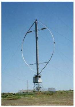 3.2.2.2. Darrieus Rüzgâr Türbinleri 1931 yılında Fransız mühendis George J.M. Darrieus tarafından icat edilmiştir.