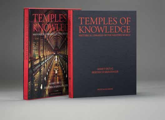 TEMPLES OF KNOWLEDGE Bu kitap, fotoğraf sanatçısı Ahmet Ertuğ un gözünden ve yapıta konu kurumlarda çalışanların kaleminden Avrupa nın belli