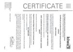 Number:0266204 Certificate