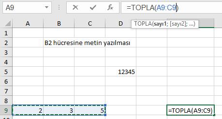 seçiliyken sol tuşu bırakmadan