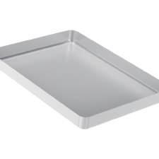 The trays are manufactured by special alloyed, certified and suitable for food production metals. If customers demand, the trays can be covered by teflon.