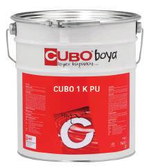 POLİÜRETAN CUBO K PU Alifatik akrilik reçine esaslı, tek kompenantlı, UV dayanımlı poliüretan