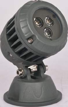 Panda Micro Floodlights / Projektör Serisi 90 IP kg 0.5 -- Corrosion resistant die-cast aluminium body. -- Mains voltage: 220-240V / 50-60Hz. -- Can be used Power Leds.