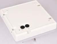 -- Ultraviolet stabilized polyester powder coat finish in white finish. -- Convenient to be used with SMD led.