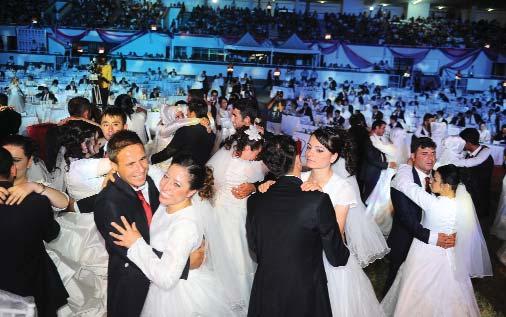 24 Haber 214 Çiftin düğün şöleni için başvuru zamanı Nevruz Tol Ankara Büyükşehir Belediyesi, en mutlu gününü unutulmaz kılmak isteyen çiftlere bu yıl da muhteşem bir evlilik şöleni düzenleyecek.