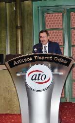 Büyükşehir Belediye Başkanlığı na 5. kez seçilen Melih Gökçek, ATO Meclisi Nisan ayı toplantısına katılarak, çarpıcı açıklamalar yaptı.