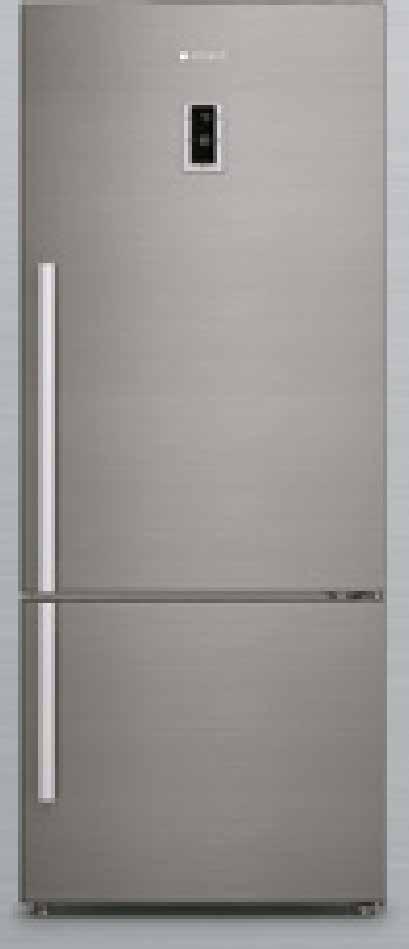 cm 8370 EI Kombi tipi NF buzdolabı Leke tutmayan inoks A++ enerji sınıfı 70 L toplam brüt hacim Cool plus no-frost sistemi Koku giderme özelliği