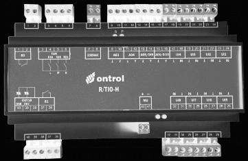 10A 250V RK-4 79,- Şerit kablo bağlantısı (M / TIO başına en fazla 2 adet) 2'den fazla modül gerektiğinde 0-10 Vdc bağlantısı L-ION SERİSİ KONTROL